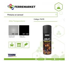 PINTURA AEROSOL ALTA TEMPERATURA TEKORO