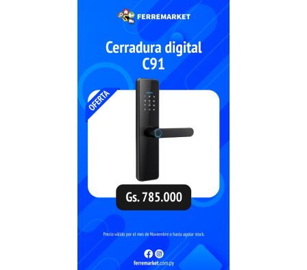 CERRADURA DIGITAL C91