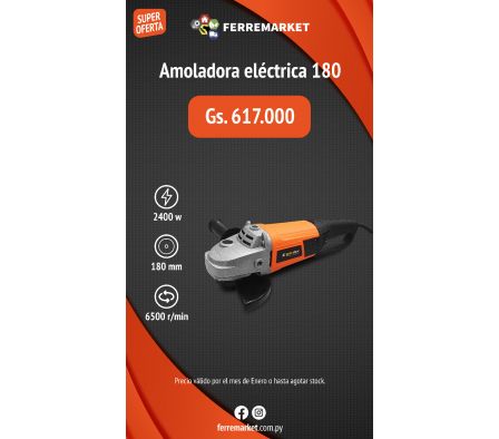 AMOLADORA ELECTRICA DE 180