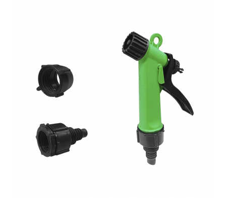 PISTOLA DE RIEGO COLOR VERDE