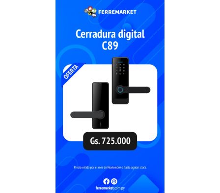 CERRADURA DIGITAL C89
