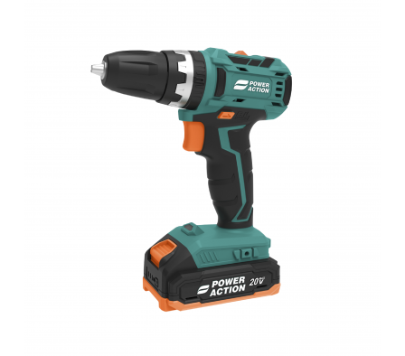 TALADRO A BATERIA 20V - 10MM - POWER ACTION