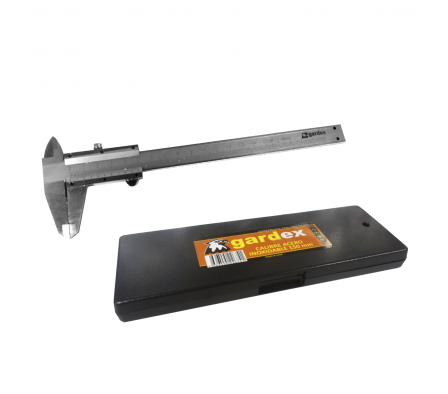 CALIBRE DE ACERO INOXIDABLE PROF. GARDEX DE 0-150 MM