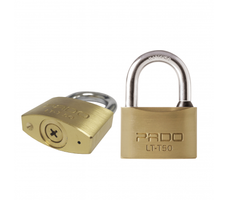CANDADO DE LATON LLAVE TETRA PADO