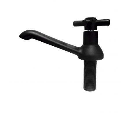 CANILLA MESA LAVATORIO BAJO CRUZ FIJO METAL