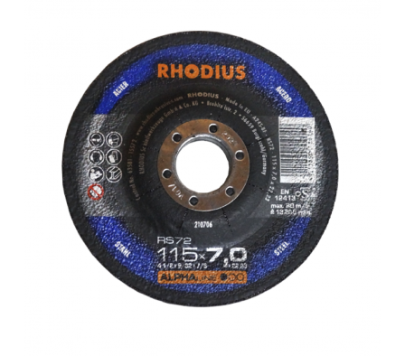 RS72 DISCO DESBASTE RHODIUS ALPHA