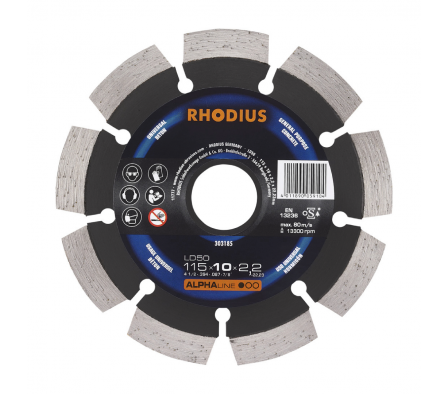 LD50 DISCO DIAMANTADO RHODIUS ALPHA