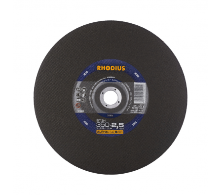 ST 34 DISCO DE CORTE METAL RHODIUS ALPHA