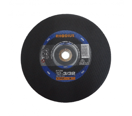 ST 36 DISCO DE CORTE METAL RHODIUS ALPHA