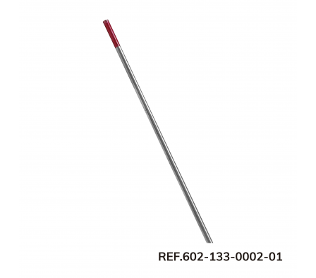 ELECTRODO PARA EQUIPO TIG ROJO WT20
