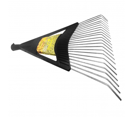 ESCOBA PARA JARDIN PLASTICA/METAL 22 SIN MANGO PARABONI