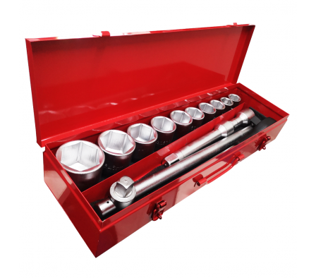 LLAVE TUBO EN JUEGO DE 3/4  (14 pz)