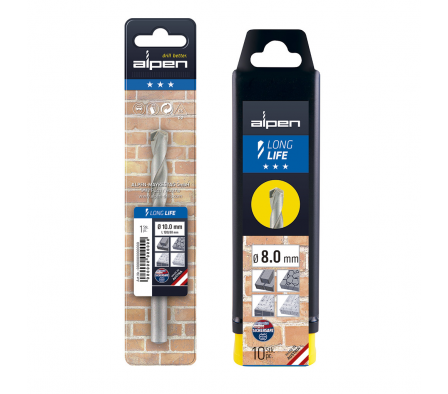 MECHA CONCRETO CORTO / LARGO "LONG LIFE" ALPEN