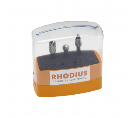 SET DE FRESAS RHODIUS 3PZ