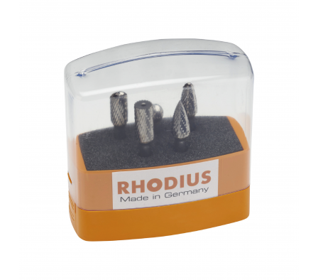 SET DE FRESAS RHODIUS 5PZ