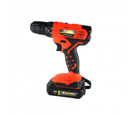 TALADRO INALAMBRICO A BATERIA 18V GARDEX